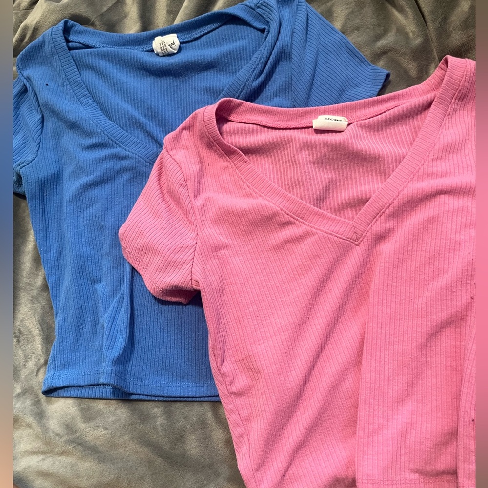 blue and pink top bundle TILLYS